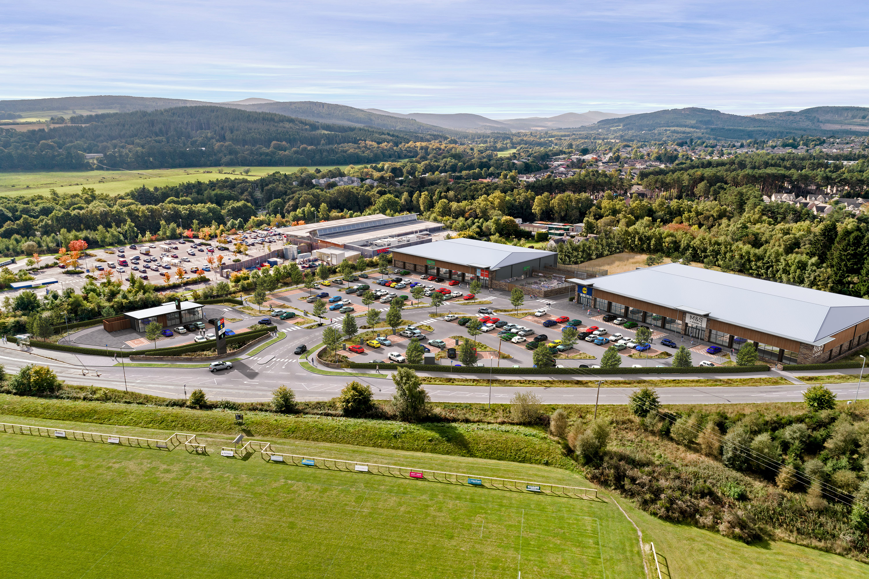 Hill of Banchory Retail Park Image