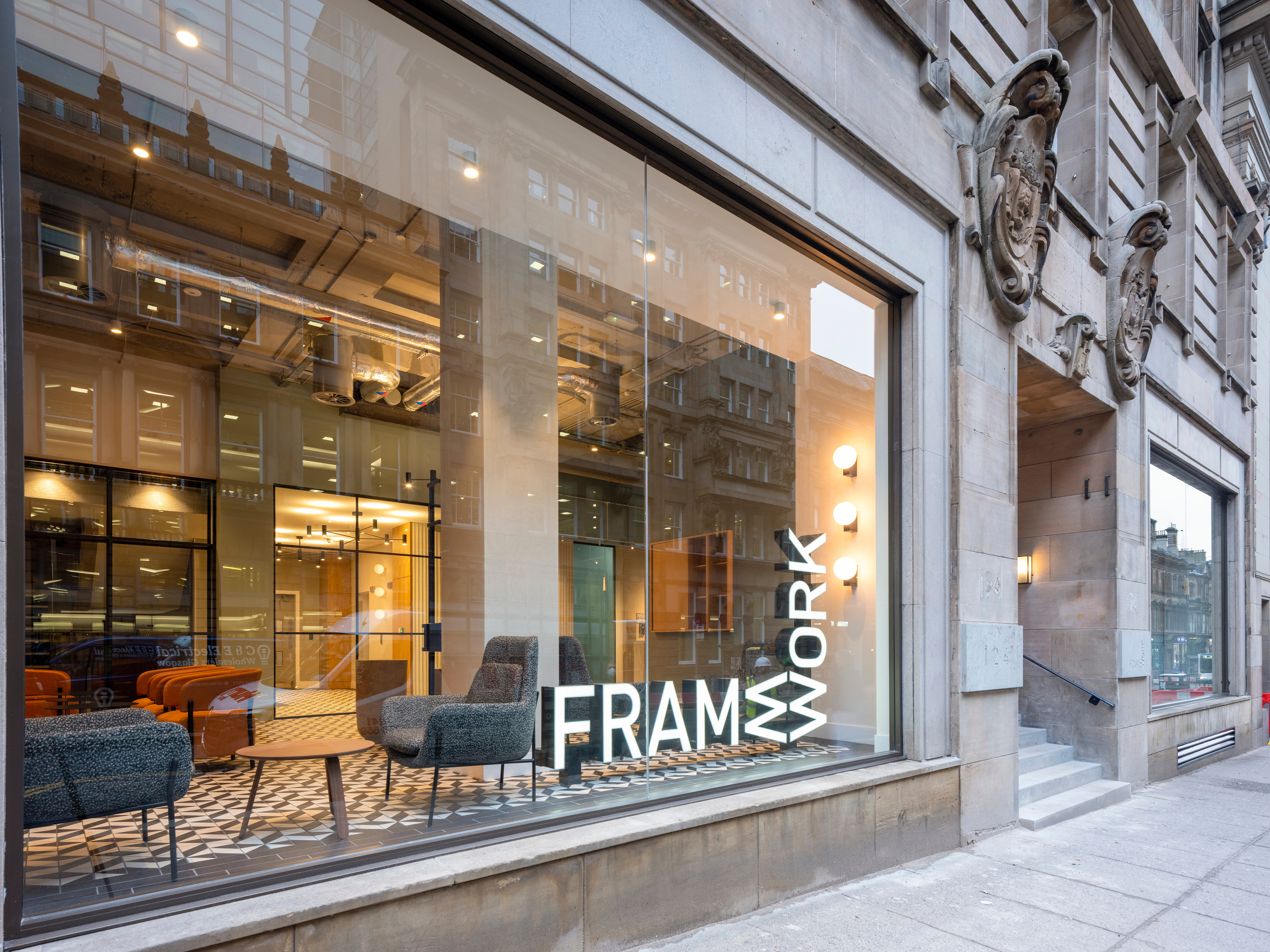 Four new tenants secured  at Glasgow’s Framework building Image