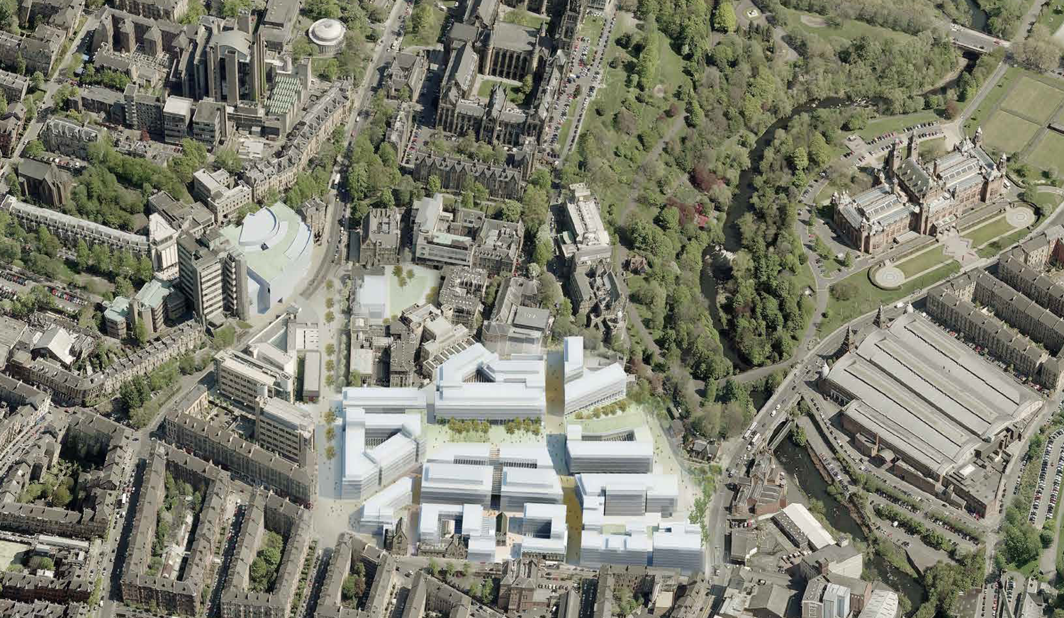 University of Glasgow Western Campus Image